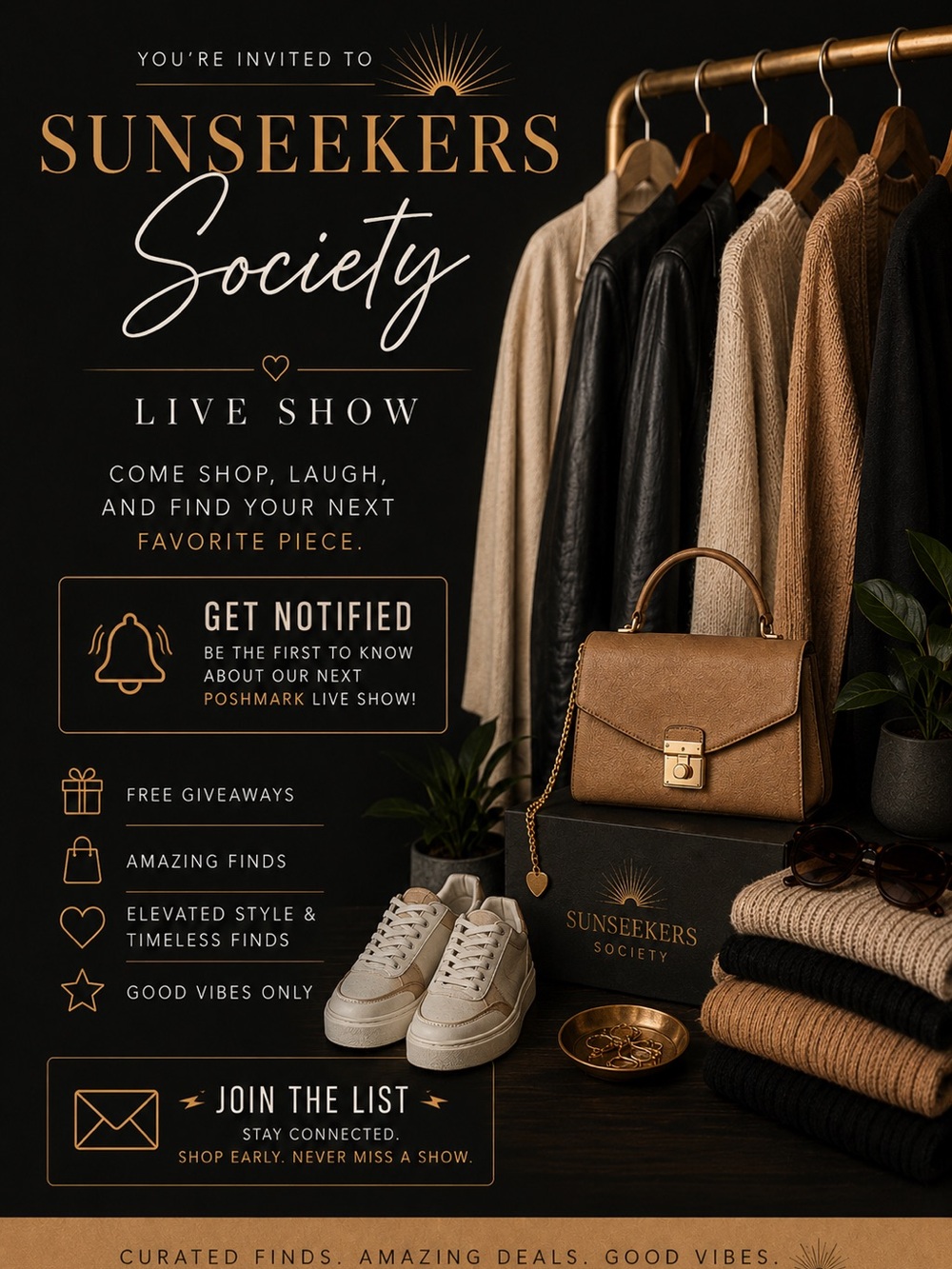 Like to be notified of live shows